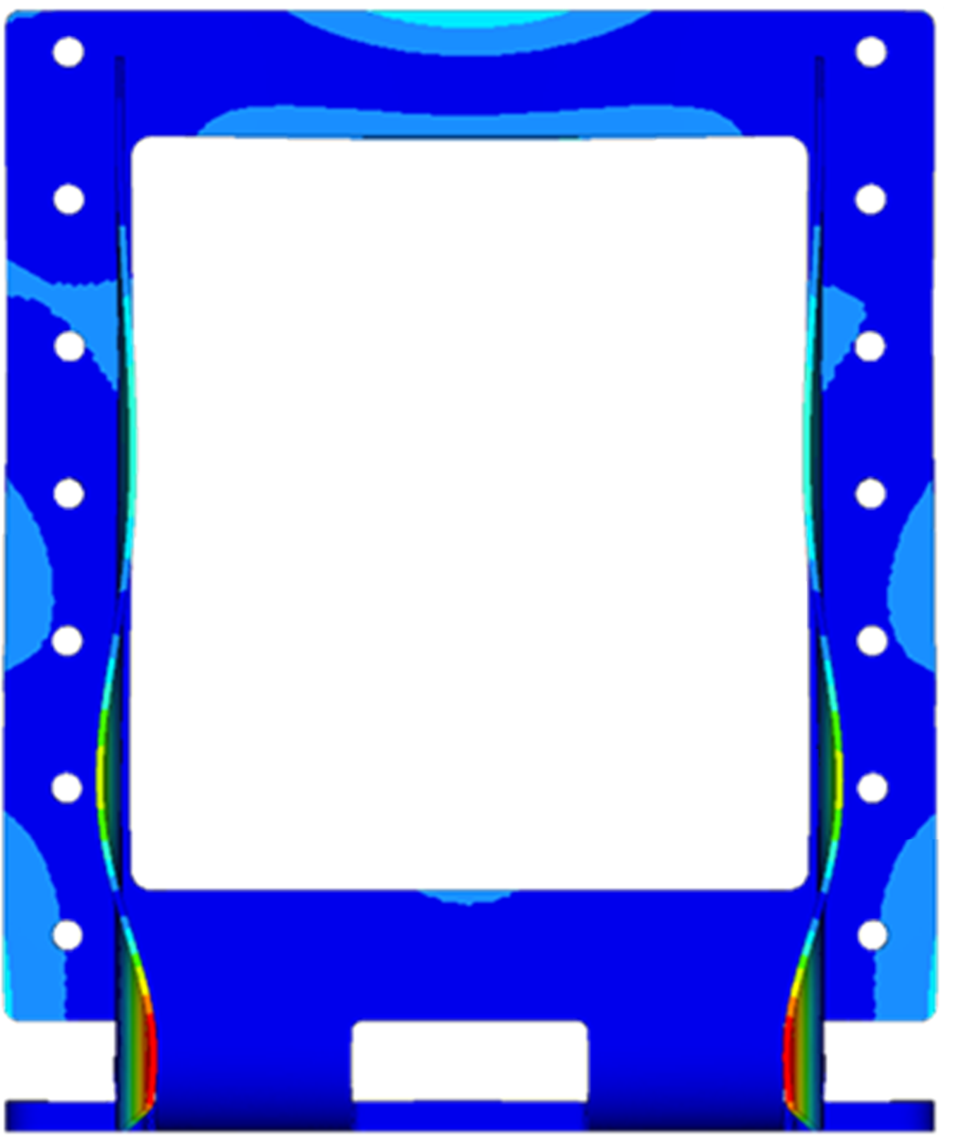 PROTO-AS development modal analysis, front view
